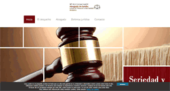 Desktop Screenshot of mcruzlozanoabogada.com